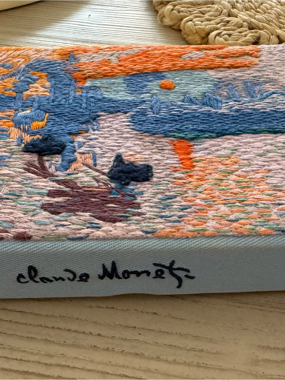 Olympia Le-Tan Monet Embroidered Clutch Purse - Picture 12 of 12